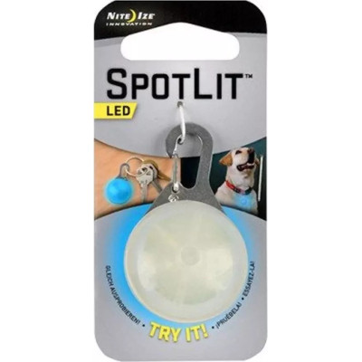Карабін туристичний Nite ize Carb Spot Blue ЕКО NI656 (4823082711031)