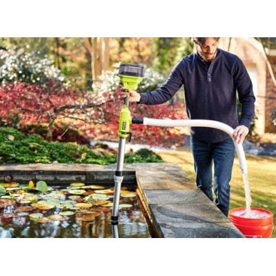 Садовий насос Ryobi RY18STPA-0 Ryobi, 18В ONE+, 360л/г, телескопічний, підйом 7м, 0.7 бар (без АКБ та ЗП) (5133005716)