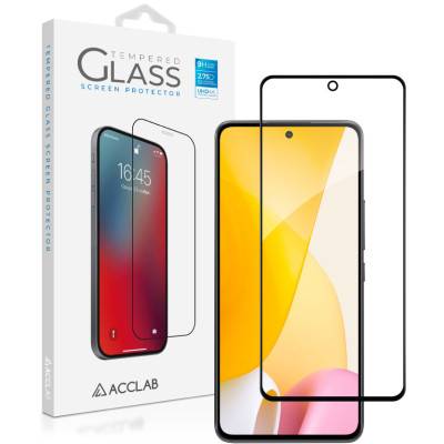 Скло захисне ACCLAB Full Glue Xiaomi 12 Lite (1283126559358)