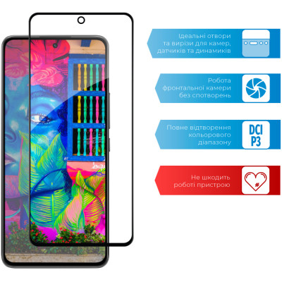 Скло захисне ACCLAB Full Glue Xiaomi 12 Lite (1283126559358)