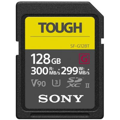 Карта пам&#039;яті Sony 128GB SDXC class10 UHS-II U3 V90 Tough (SFG1TG)