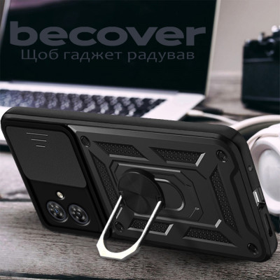 Чохол до мобільного телефона BeCover Military Motorola Moto G54 / G54 Power Black (711002)