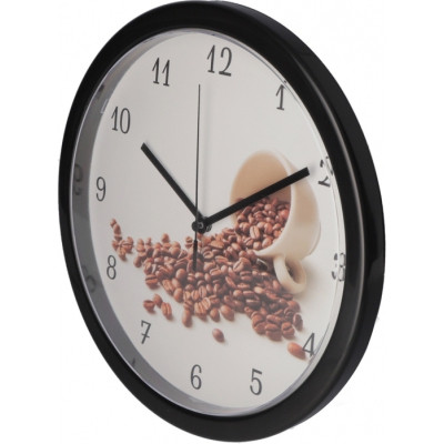 Настінний годинник Optima COFFE, білий (O52102)