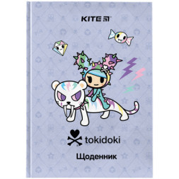 Щоденник шкільний Kite tokidoki тверда обкладинка (TK24-262-2)