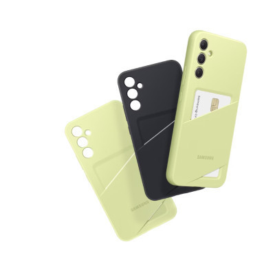 Чохол до мобільного телефона Samsung Galaxy A15 (A156) Card Slot Case Lime (EF-OA156TMEGWW)
