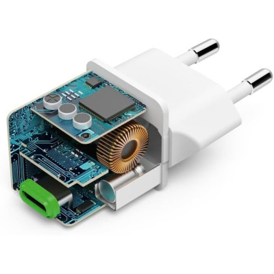 Зарядний пристрій Hama 25W USB-С PD white (00201981)