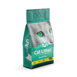 Наповнювач для туалету Catfun бентонітовий з ароматом марсельського мила 10 л (8683655071476)