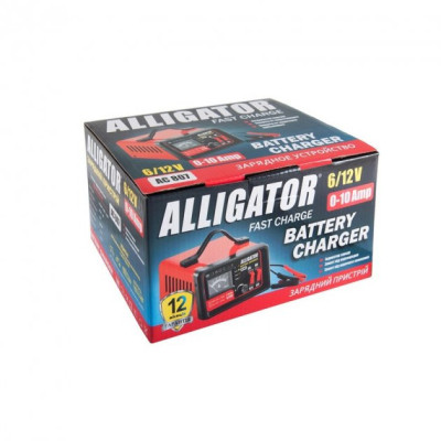 Зарядний пристрій для автомобільного акумулятора Alligator AC807