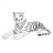 М&#039;яка іграшка Melissa&amp;Doug Гігантський плюшевий білий тигр 1,8 м (MD13979)