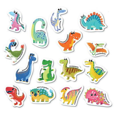 Пазл DoDo Набір магнітів Динозаврики (200257)