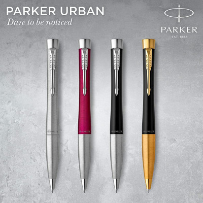 Ручка кулькова Parker URBAN 17 Muted Black CT BP (30 135)