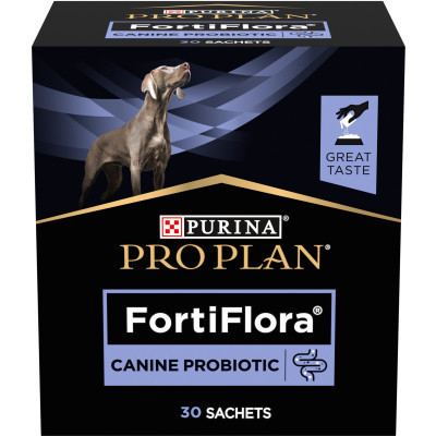 Пробиотическая добавка для животных Purina Pro Plan Canine Probiotic FortiFlora 30х1 г (8445290041074)