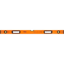 Рівень Neo Tools S 400 алюмінієвий, 100 см, 3 капсули, 2 отвори для рук (71-144)