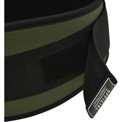 Атлетичний пояс RDX RX3 EVA Curve неопреновий Army Green M (WBE-RX3AG-M)
