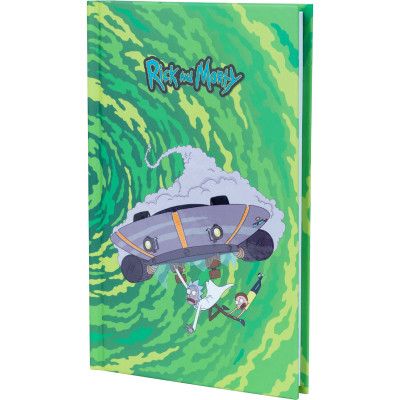 Книга записна Kite А6 Rick and Morty, 80 аркушів, клітинка (RM22-199-1)
