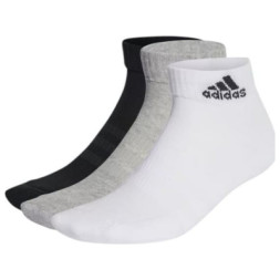 Шкарпетки Adidas C SPW ANK IC1281 3P білий, чорний, сірий M (40-42) (4066746302088)