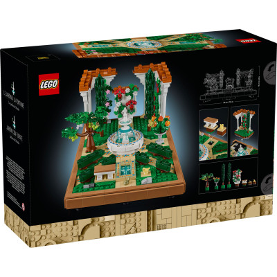 Конструктор LEGO Icons Сад фонтанів (10359)