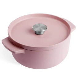 Каструля KitchenAid чавунна з кришкою 3,3 л Суха троянда (CC007430-001)