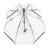 Парасоля Fulton Birdcage-1 L041 Black White (L041-015865)