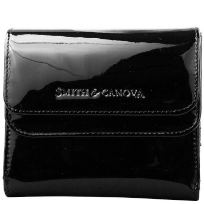 Гаманець Smith &amp; Canova 28611 Haxey Black Patent (28611 BLKPATENT)