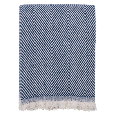 Плед Ardesto Summer 100% бавовна, синій 140х190 см (ART0915SB)