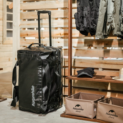 Дорожня сумка Naturehike на колесах NH21LX002 розмір S чорна (6975641885467)