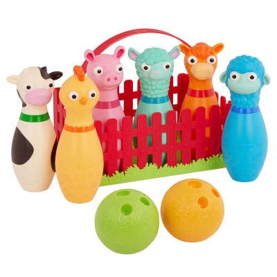 Ігровий набір Battat для боулінгу - Весела ферма (BT1802Z)