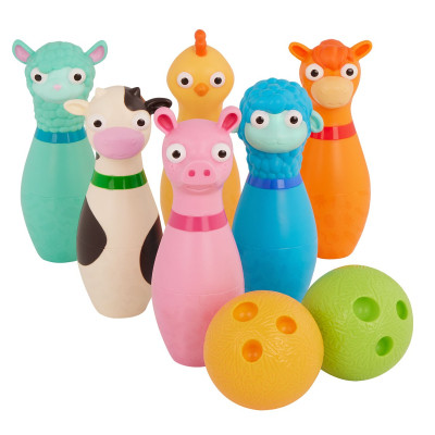 Ігровий набір Battat для боулінгу - Весела ферма (BT1802Z)