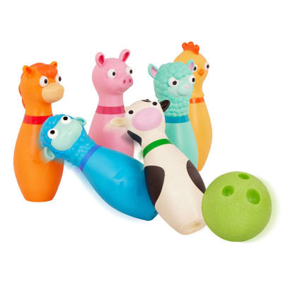 Ігровий набір Battat для боулінгу - Весела ферма (BT1802Z)