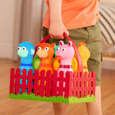 Ігровий набір Battat для боулінгу - Весела ферма (BT1802Z)