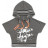 Футболка дитяча Blueland укорочена із шортами (2561-116G-gray)