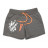 Футболка дитяча Blueland укорочена із шортами (2561-116G-gray)