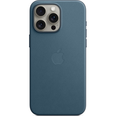 Чохол до мобільного телефона Apple iPhone 15 Pro Max FineWoven Case with MagSafe Pacific Blue (MT4Y3ZM/A)