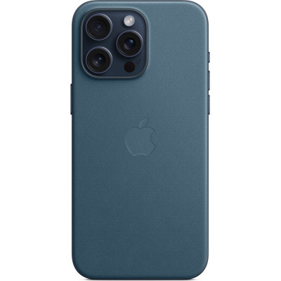 Чохол до мобільного телефона Apple iPhone 15 Pro Max FineWoven Case with MagSafe Pacific Blue (MT4Y3ZM/A)
