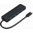 Концентратор Gembird 4 ports USB 3.1,USB-C, USB-C PD (UHB-CM-U3P4P-01)