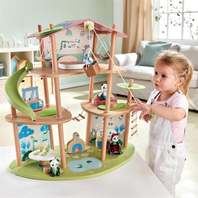 Ігровий набір Hape Ляльковий будинок Панди дерев&#039;яний (E3413)