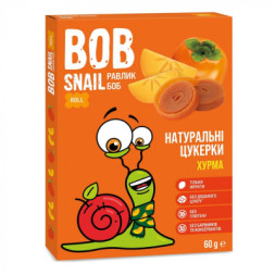 Цукерка Bob Snail Равлик Боб Хурма, 60 г (4820219341536)