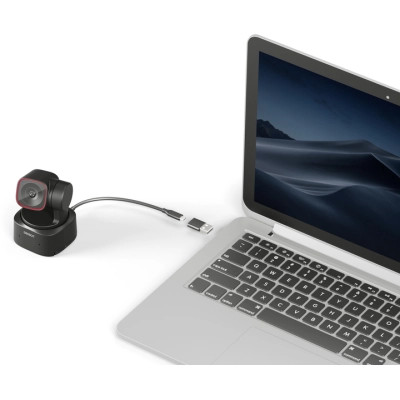 Веб-камера OBSBOT Tiny 2 Lite AI-Powered PTZ 4K Black (OBSBOT-TINY2-LITE)