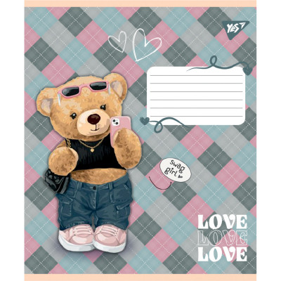 Зошит Yes You are cute А5 24 аркушів лінія (767897)