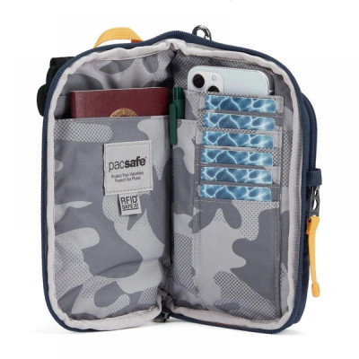 Сумка Pacsafe GO Tech Crossbody Темно-синя (35175651)
