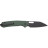 Ніж CJRB Pyrite Wharncliffe BB Micarta Green (J1925A-BMGN)