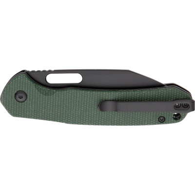 Ніж CJRB Pyrite Wharncliffe BB Micarta Green (J1925A-BMGN)