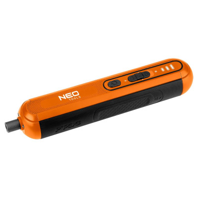 Викрутка акумуляторна Neo Tools 4in1 1.5Ah, 4.5Нм, 230об/хв, 20 біт, кейс (04-199)