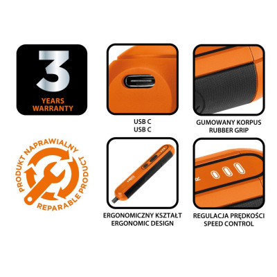 Викрутка акумуляторна Neo Tools 4in1 1.5Ah, 4.5Нм, 230об/хв, 20 біт, кейс (04-199)