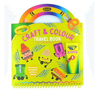 Набір для творчості Crayola Книга Канцелярчики (22933-A)
