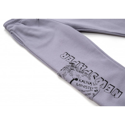 Спортивний костюм дитячий Toontoy на флісі (16794-158G-gray)