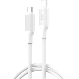Дата кабель USB-C to USB-C NBQ265B-CC white XO (NB-Q265B-CC.white)