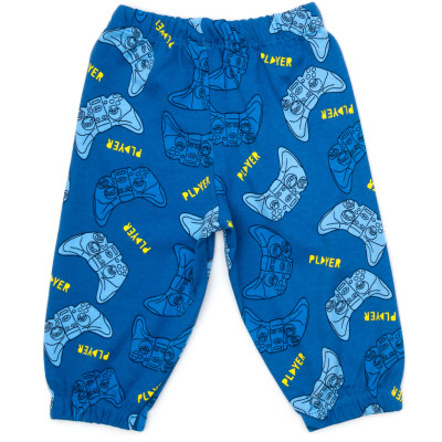 Піжама дитяча Breeze з довгим рукавом (16745-74B-blue)