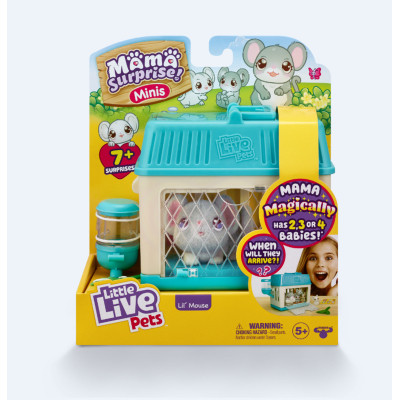 Ігровий набір Moose Little Live Мама-сюрприз Миша (26510)