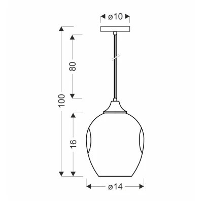 Люстра Candellux Aspa (31-00583)